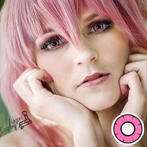 COLORED CONTACTS DOLLY EYE TWILIGHT PINK - Lens Beauty Queen