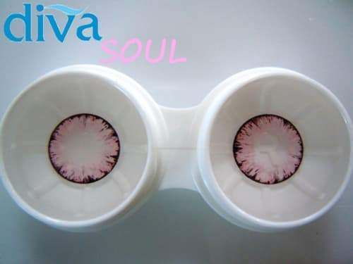 COLORED CONTACTS DIVA SOUL PINK - Lens Beauty Queen