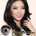 COLORED CONTACTS AVENUE FX GRAY - Lens Beauty Queen