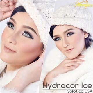 COLORED CONTACTS HYDROCOR AVENUE SOLOTICA ICE GRAY - Lens Beauty Queen