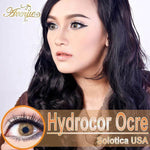 COLORED CONTACTS HYDROCOR AVENUE SOLOTICA OCRE BROWN - Lens Beauty Queen
