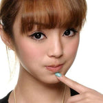 BLACK CONTACTS - COLORED CONTACTS GEO CIRCLE BLACK - Lens Beauty Queen