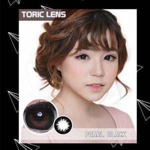 BLACK CONTACTS - EOS PRINCESS TORIC PEARL BLACK ASTIGMATISM LENSES - Lens Beauty Queen