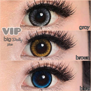 BROWN CONTACTS - VIP BIG DOLLY BROWN lensbeautyqueen