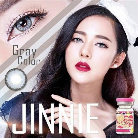 COLORED CONTACTS KITTY JINNIE GRAY - Lens Beauty Queen
