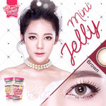COLORED CONTACTS KITTY MINI JELLY BROWN - Lens Beauty Queen