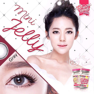 COLORED CONTACTS KITTY MINI JELLY GRAY - Lens Beauty Queen