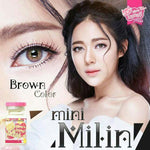 COLORED CONTACTS KITTY MINI MILIN BROWN - Lens Beauty Queen
