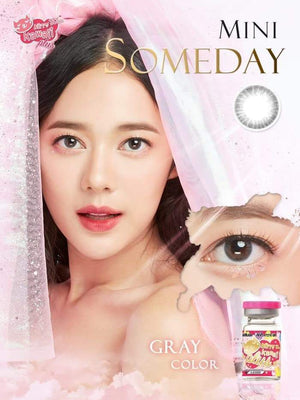 COLORED CONTACTS KITTY MINI SOMEDAY GRAY - Lens Beauty Queen