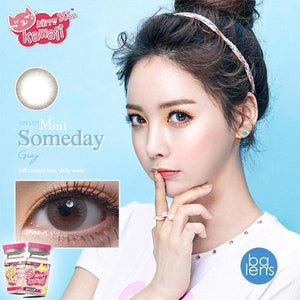 COLORED CONTACTS KITTY MINI SOMEDAY GRAY - Lens Beauty Queen