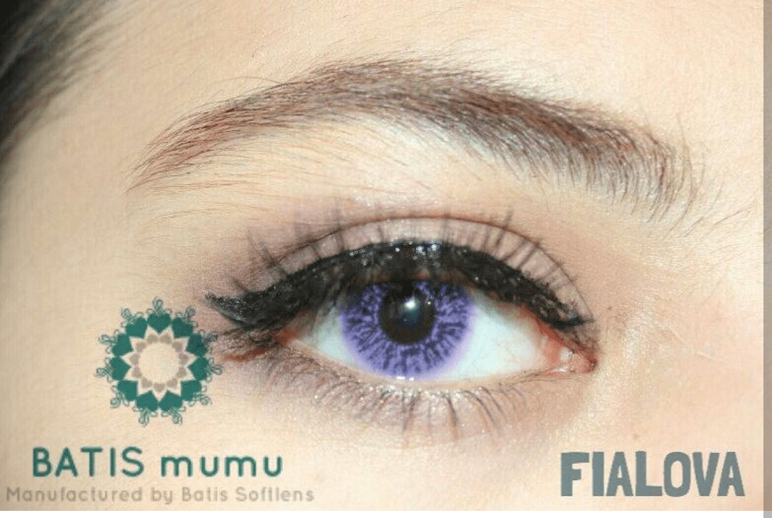 COLORED CONTACTS BATIS MUMU FIALOVA - Lens Beauty Queen