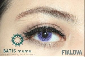 COLORED CONTACTS BATIS MUMU FIALOVA - Lens Beauty Queen
