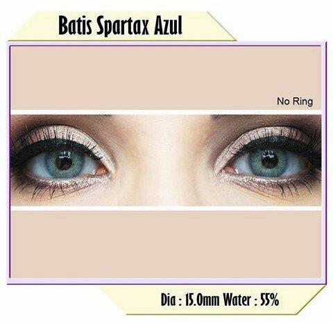 COLORED CONTACTS BATIS SPARTAX AZUL - Lens Beauty Queen