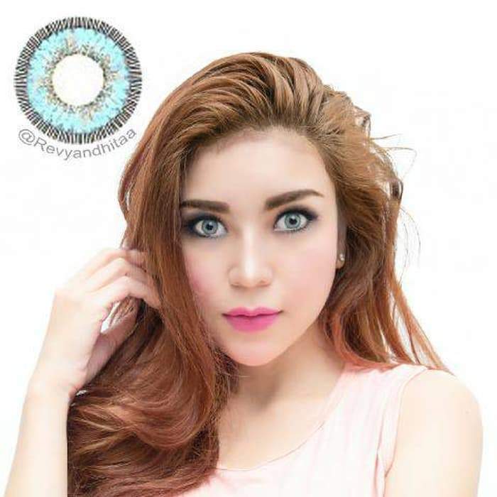 COLORED CONTACTS CANDY BULLE BLUE - Lens Beauty Queen