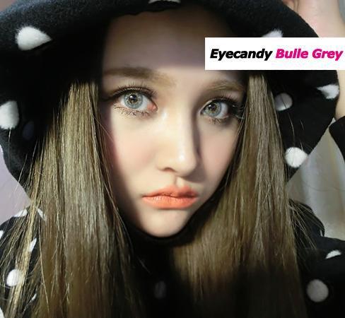 COLORED CONTACTS CANDY BULLE GRAY - Lens Beauty Queen