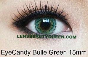 COLORED CONTACTS CANDY BULLE GREEN - Lens Beauty Queen