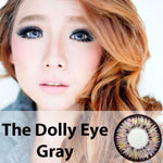 COLORED CONTACTS DOLLY EYE GRAY - Lens Beauty Queen