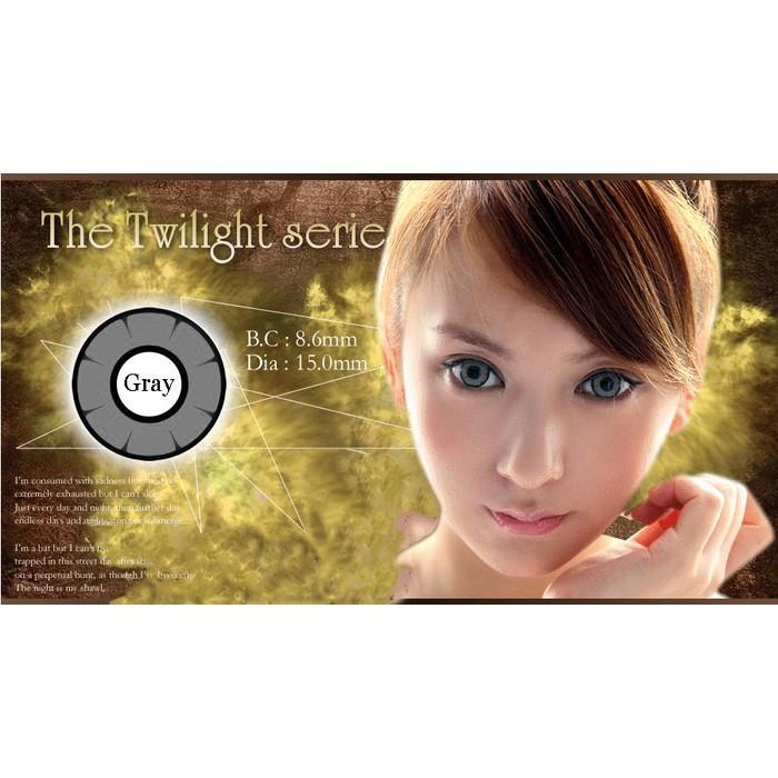 COLORED CONTACTS DOLLY EYE TWILIGHT GRAY - Lens Beauty Queen