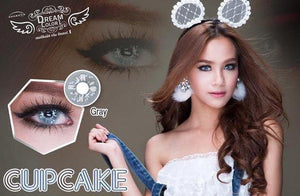 COLORED CONTACTS DREAM COLOR CUPCAKE GRAY - Lens Beauty Queen