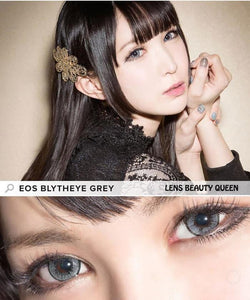 COLORED CONTACTS EOS BLYTHE EYE GRAY - Lens Beauty Queen
