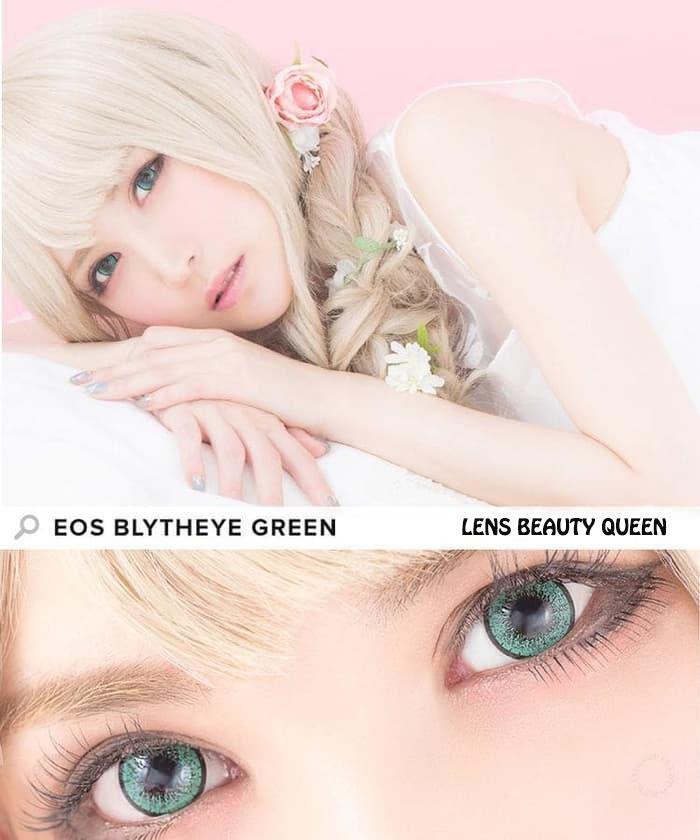 COLORED CONTACTS EOS BLYTHE EYE GREEN - Lens Beauty Queen