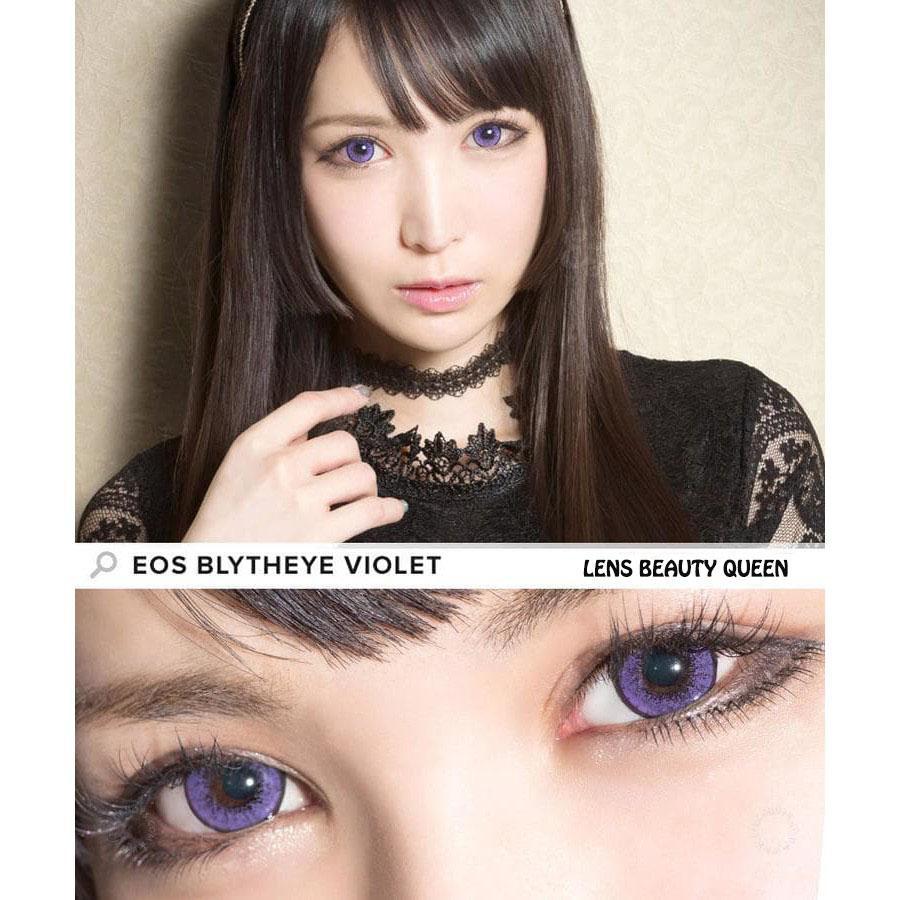 COLORED CONTACTS EOS BLYTHE EYE VIOLET - Lens Beauty Queen