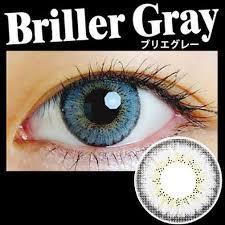COLORED CONTACTS EOS BRILLER GRAY - Lens Beauty Queen