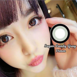 COLORED CONTACTS EOS CANDY SUGAR GRAY - Lens Beauty Queen