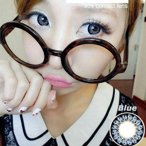 COLORED CONTACTS EOS S325 MIMI BLUE - Lens Beauty Queen