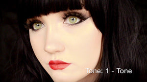 COLORED CONTACTS EOS SOLE 1TONE BROWN - Lens Beauty Queen