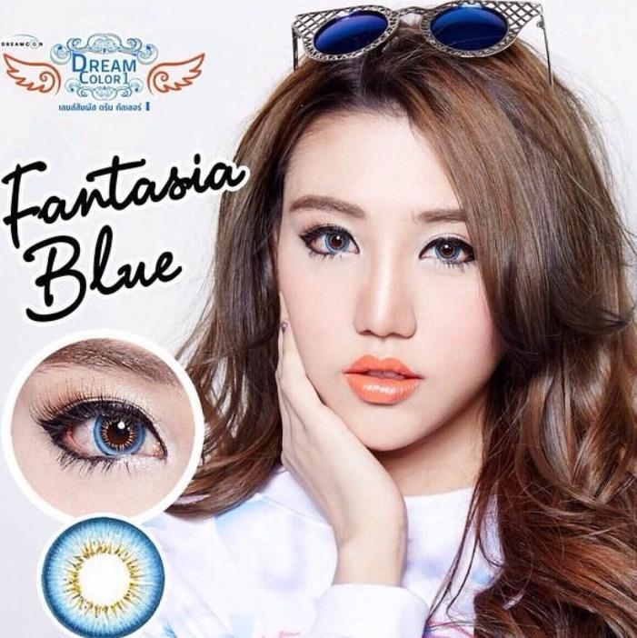 COLORED CONTACTS FANTASIA BLUE - Lens Beauty Queen