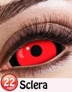 COLORED CONTACTS FULL EYES SCLERA DRACULA - Lens Beauty Queen