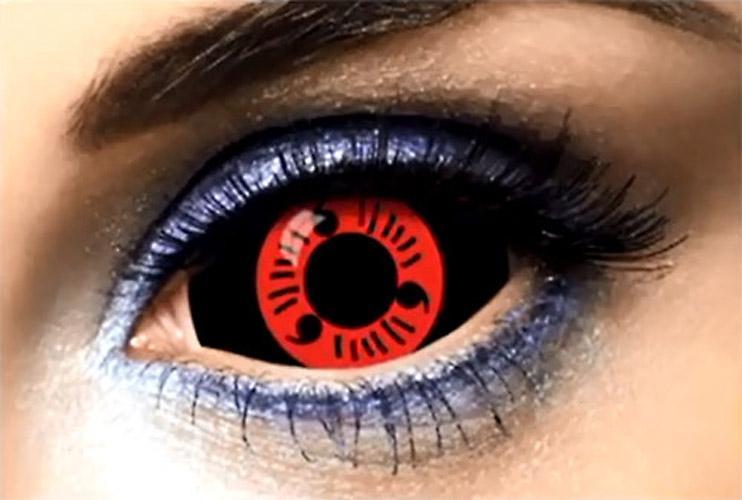 COLORED CONTACTS FULL EYES SCLERA VIOLET COLOSSUS - Lens Beauty Queen