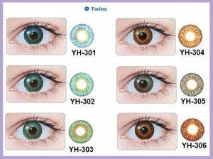 COLORED CONTACTS GEO TWINS ANIME YH305 - Lens Beauty Queen