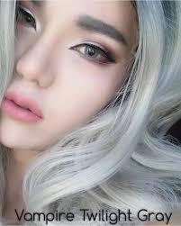 COLORED CONTACTS LITTLE VAMPIRE GRAY - Lens Beauty Queen