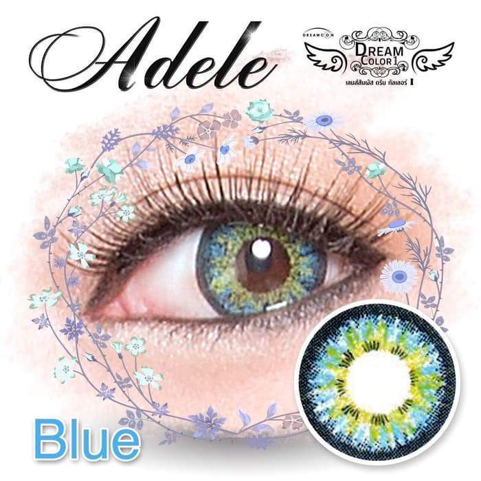 COLORED CONTACTS PRETTY ADELE BLUE - Lens Beauty Queen