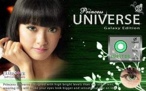 COLORED CONTACTS PRINCESS UNIVERSE JUPITER - Lens Beauty Queen