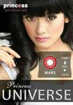 COLORED CONTACTS PRINCESS UNIVERSE RED - Lens Beauty Queen