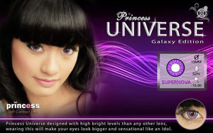 COLORED CONTACTS PRINCESS UNIVERSE SUPER NOVA - Lens Beauty Queen