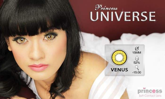 COLORED CONTACTS PRINCESS UNIVERSE VENUS - Lens Beauty Queen