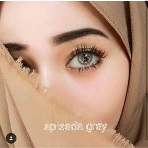 COLORED CONTACTS SWEETY APISADA GRAY - Lens Beauty Queen