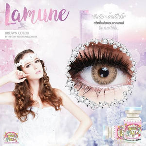 COLORED CONTACTS SWEETY LAMUNE BROWN - Lens Beauty Queen