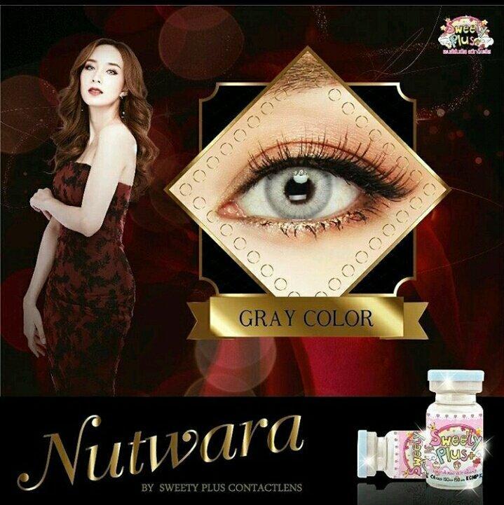 COLORED CONTACTS SWEETY NUTWARA GRAY - Lens Beauty Queen