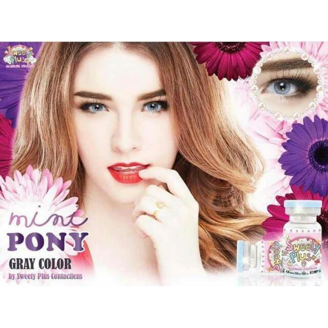 COLORED CONTACTS SWEETY PONY GRAY - Lens Beauty Queen