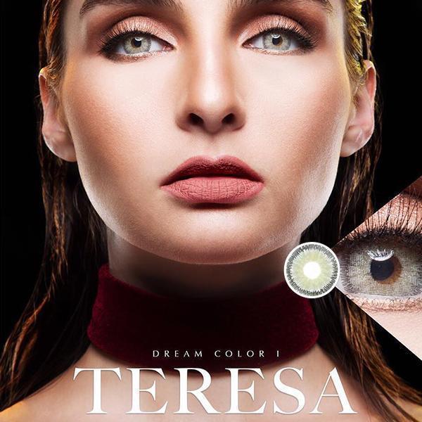 COLORED CONTACTS DREAM COLOR TERESA GRAY - Lens Beauty Queen