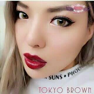 COLORED CONTACTS DREAM COLOR TOKYO BROWN - Lens Beauty Queen