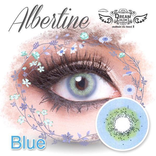 COLORED CONTACTS DREAM COLOR ALBERTINE BLUE - Lens Beauty Queen