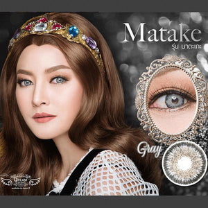COLORED CONTACTS DREAM COLOR MATAKE GRAY - Lens Beauty Queen