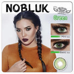COLORED CONTACTS DREAM COLOR NO BLUK GREEN - Lens Beauty Queen