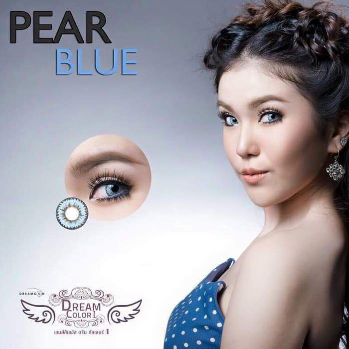 COLORED CONTACTS DREAM COLOR PEAR BLUE - Lens Beauty Queen